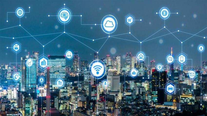 stock image of a city